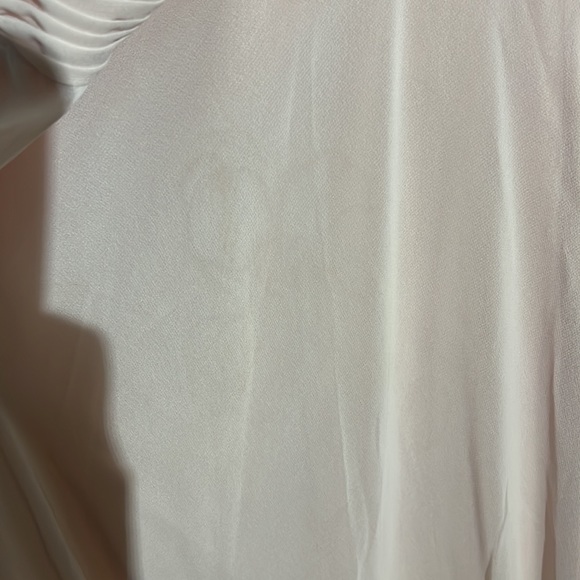 Dessy Collection: Off The Shoulder Draped Chiffon Maxi Dress - Picture 6 of 6